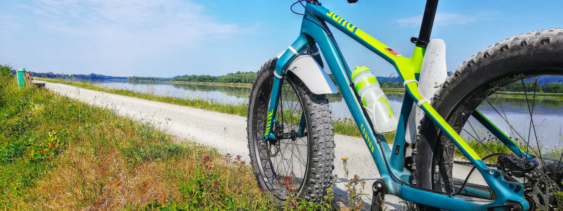 Inndamm mit Canyon Dude