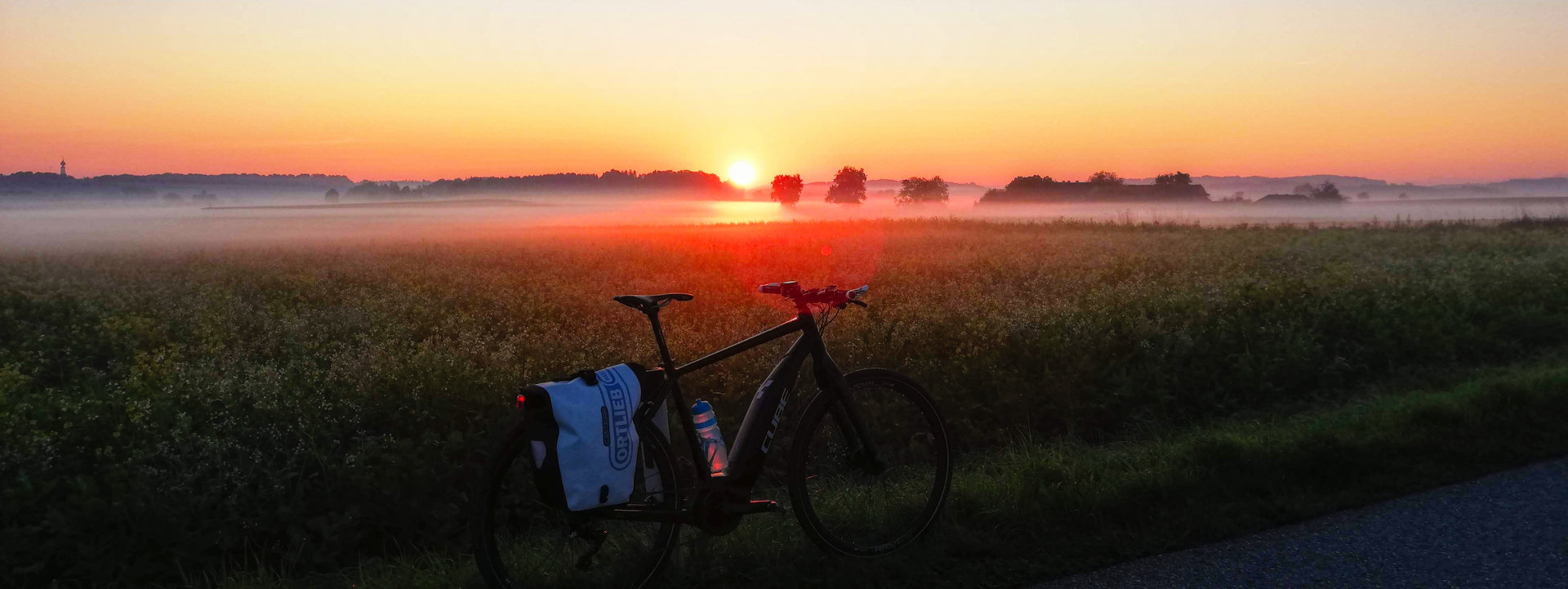 Pedelec Office Ride am Morgen