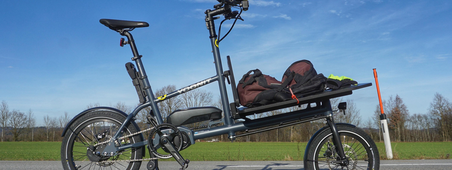 30km Runde mit dem Yoonit Mini Cargo Bike