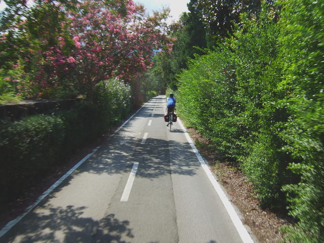 Day 1: Bikeway direction Trento