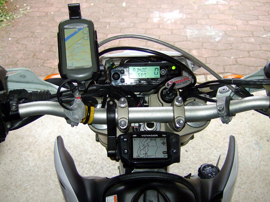 WR250R GPS Stromversorgung