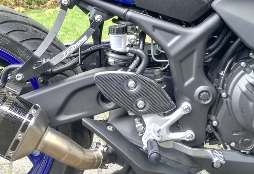 Carbon Fußrastenplatten, Teil 3