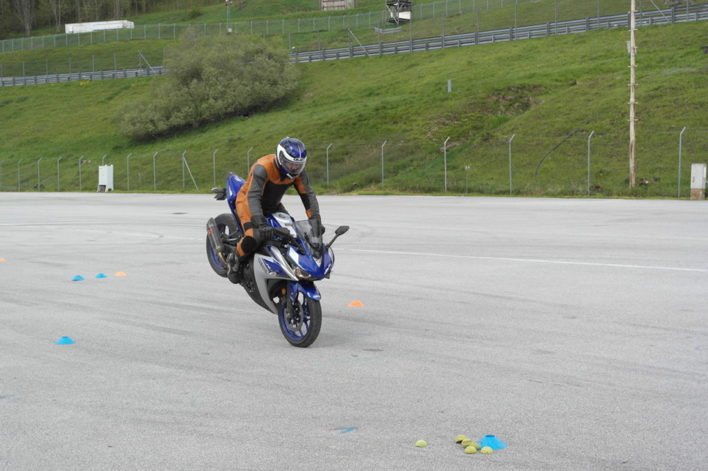 Fahrsicherheitstraining im Salzburgring-Fahrerlager