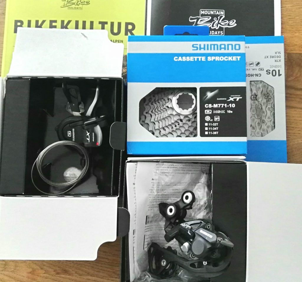 Schaltungsteile fürs Pedelec