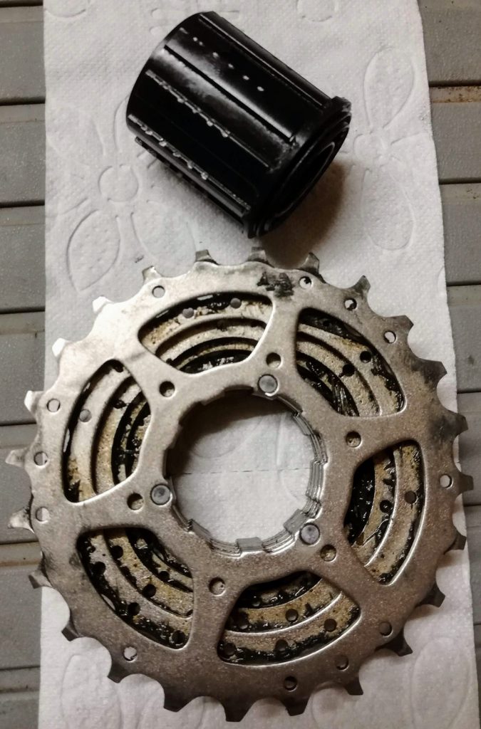 Dude CF 8.0 Ritzelpaket und Freilauf