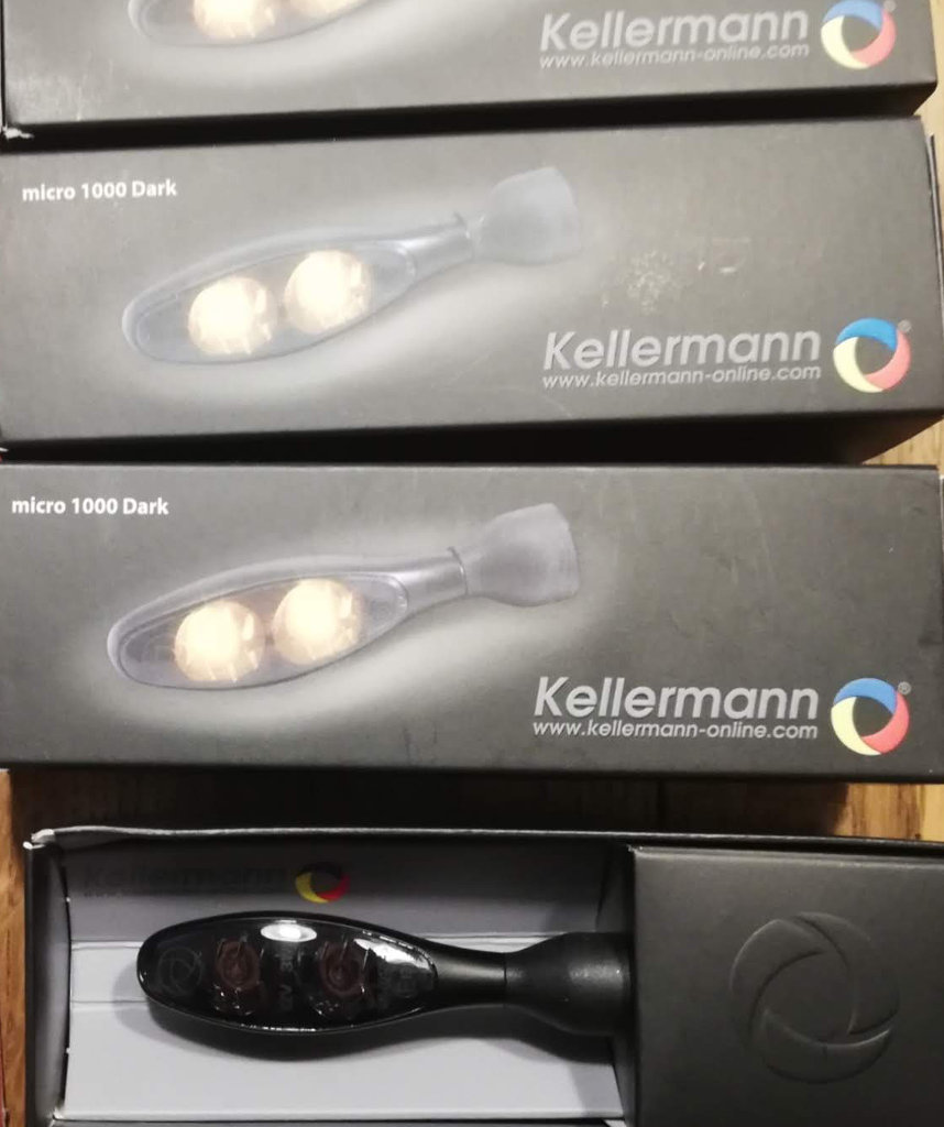 LED Blinker Kellermann Micro 1000 Dark