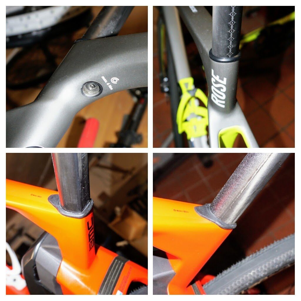 Sattelstützenklemmung am BMC Alpenchallenge Amp