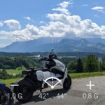 Tourbild aus der BMW Motorrad App