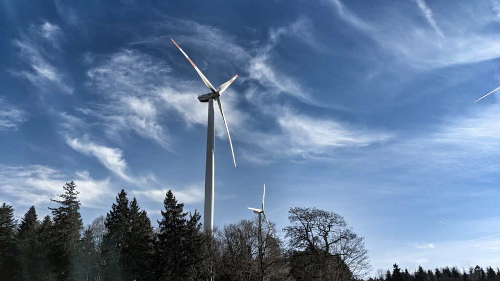 Windradrunde nach Baumham