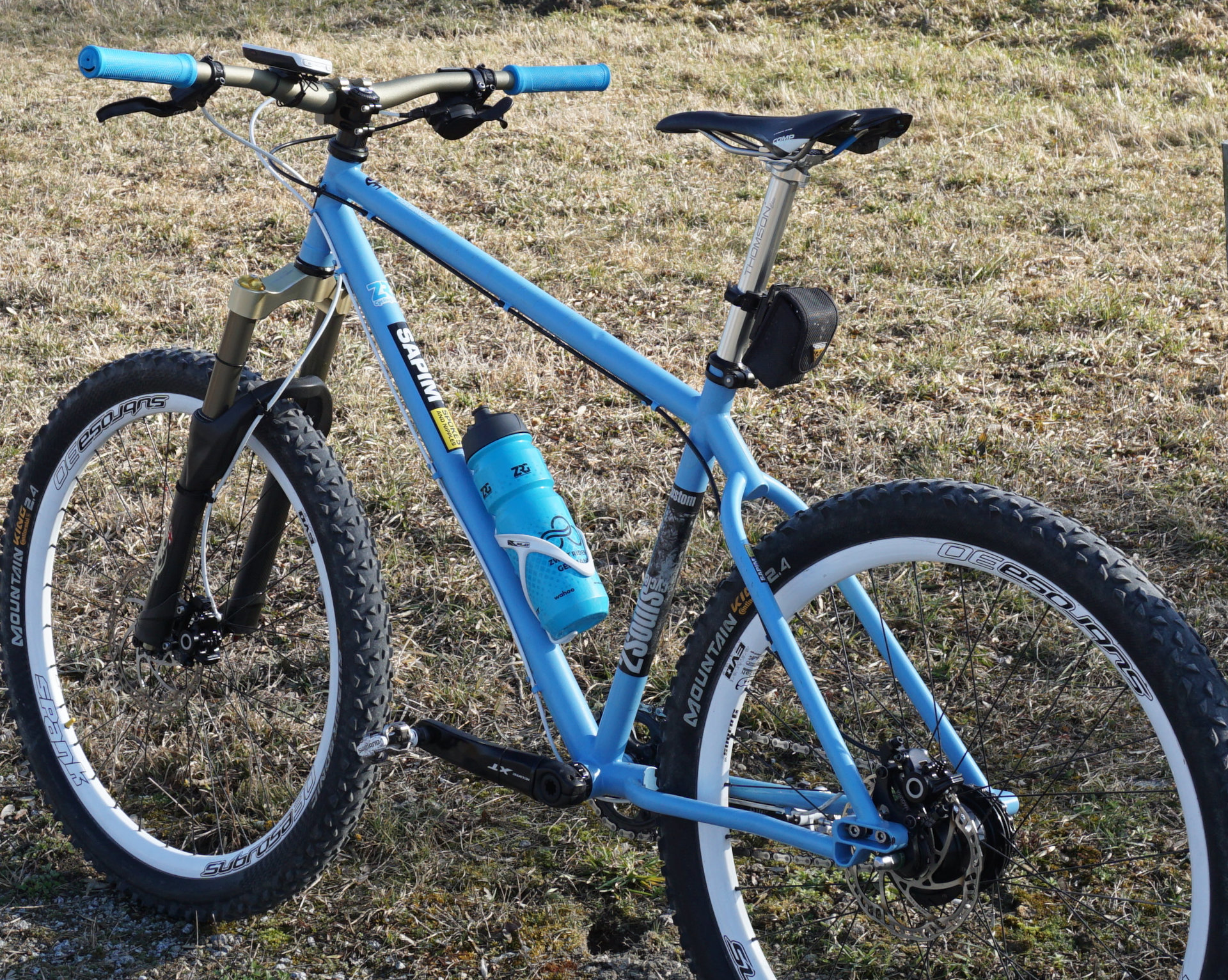 2soulscycles Custom MTB mit Renthal Fatbar Lite und Apex 35 VOrbau