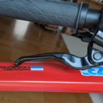 Lenker, Bremshebel, Oberrohr Abstand Oberrohr-Bremshebel