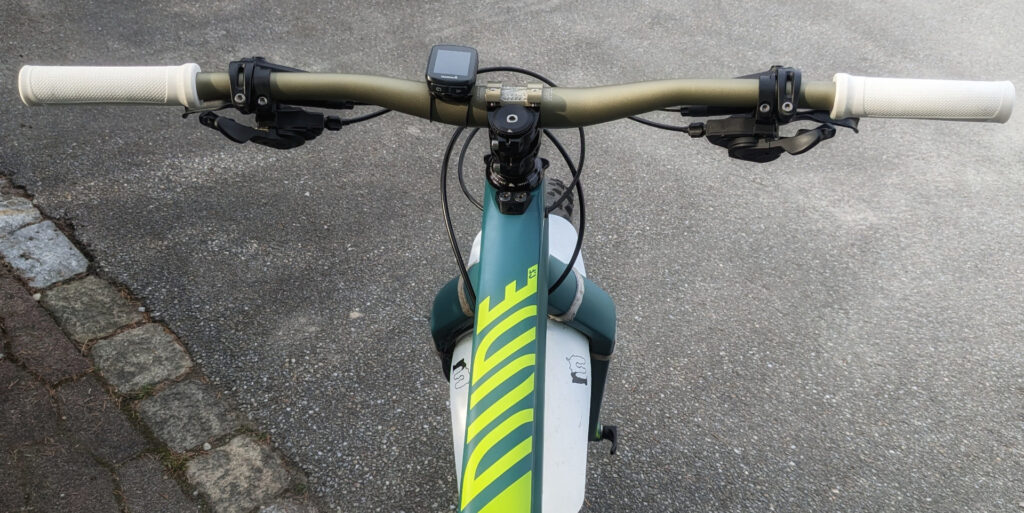 Lenkertausch am Fatbike