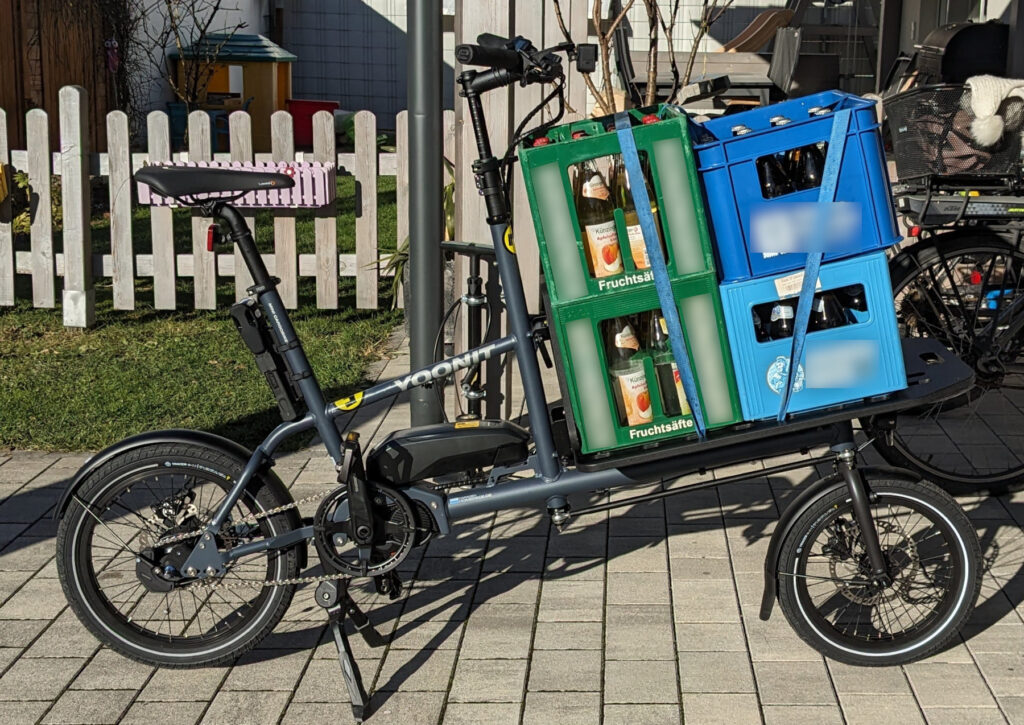 Yoonit Cargo Bike fahren