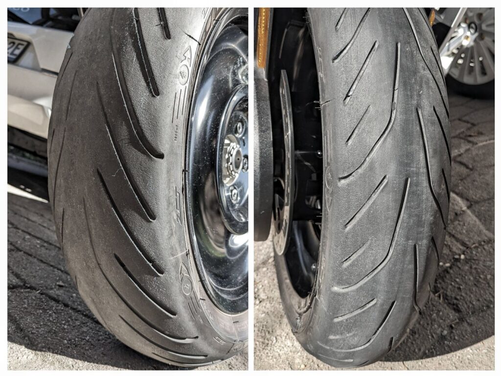 Sechster Reifensatz am CE 04