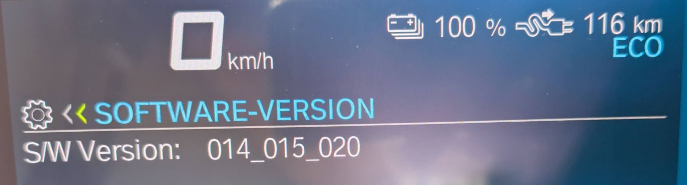 BMW CE 04 Softwarestand Mai 2025 nach 30.000er Kundendienst