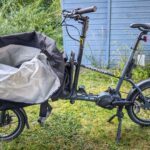 Yoonit Mini Cargobike mit Cargo Rolltop Softbag