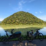 Entlang der Schlögener Schlinge mit den Pedelecs