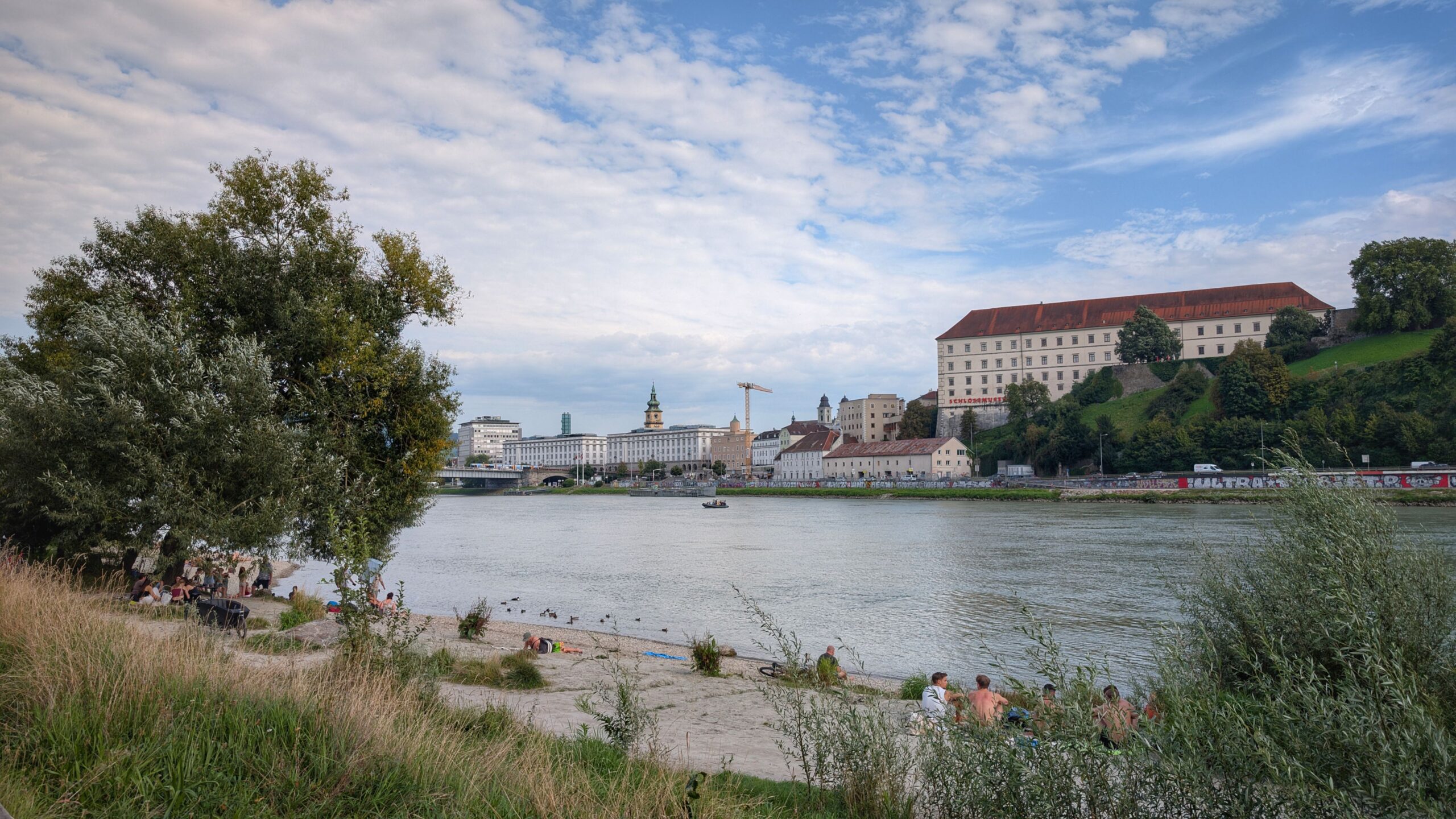 An der Donau bei Linz