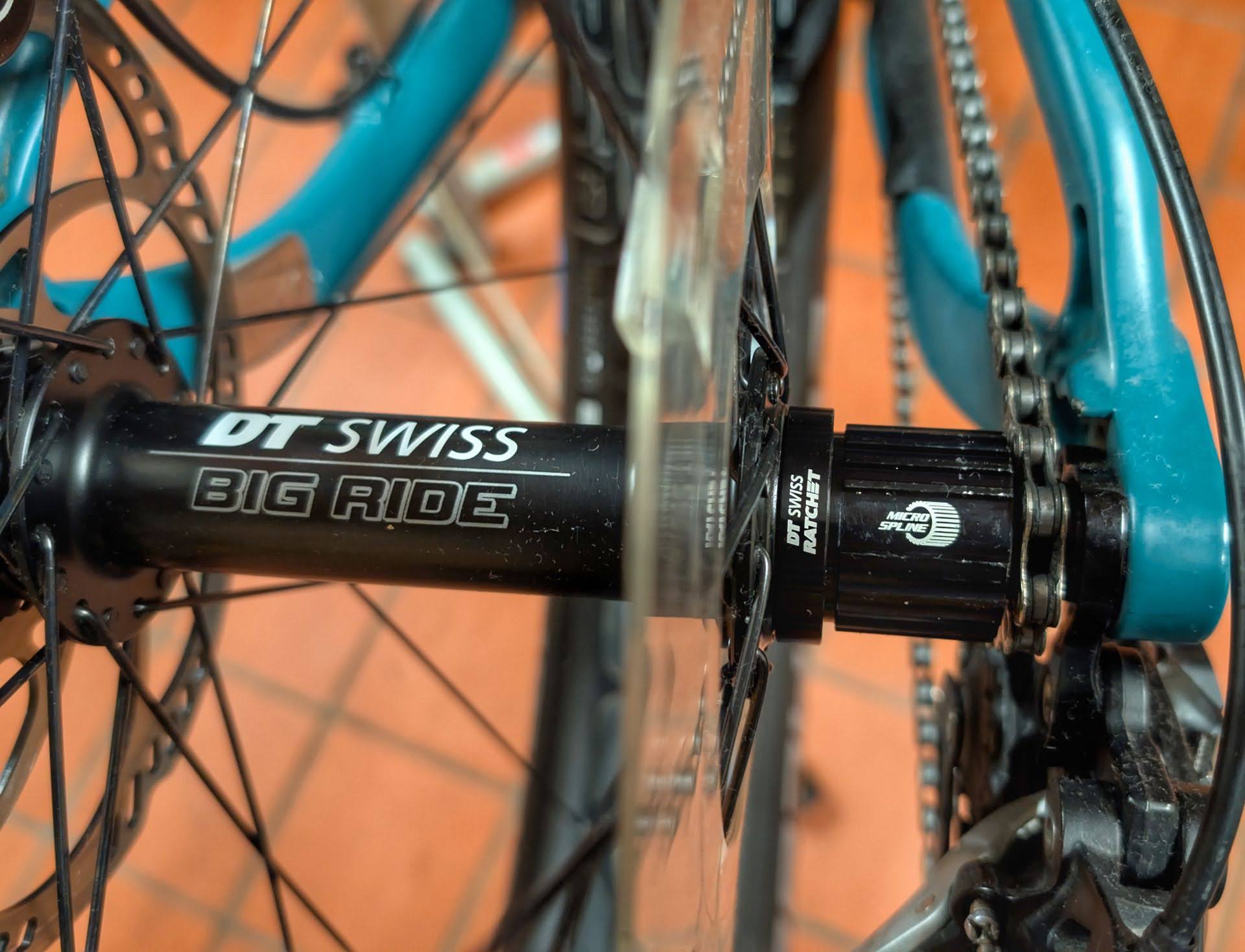 DT Swiss Bigride 2250 Classic Nabe mit Microspline Freilauf