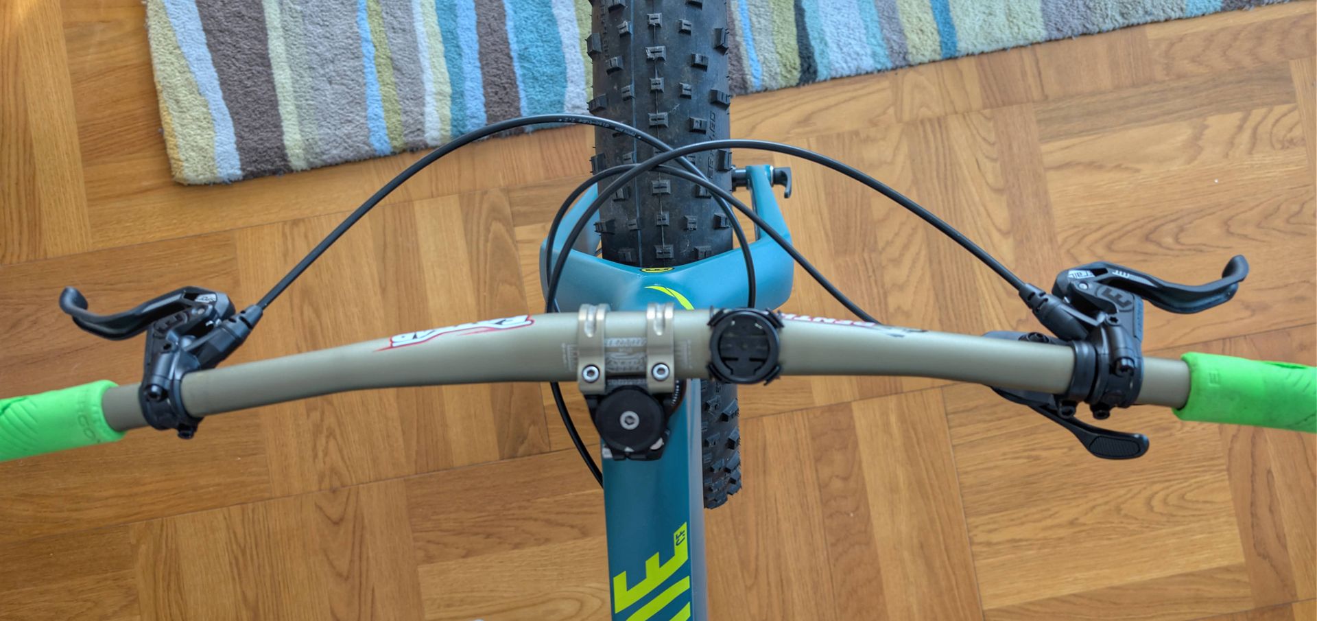 Dude Lenker ohne vordere Schaltung nach 1x12 Umbau