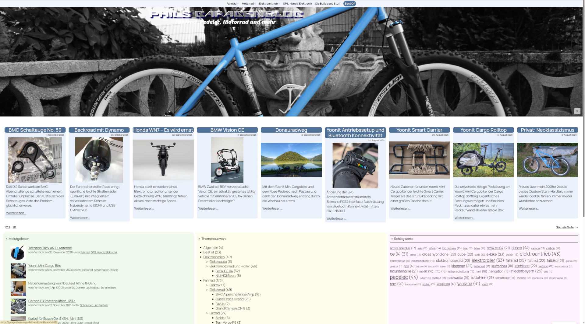 Screenshot 4K Monitor garagenhomepage.de Theme Twenty Twenty-Five